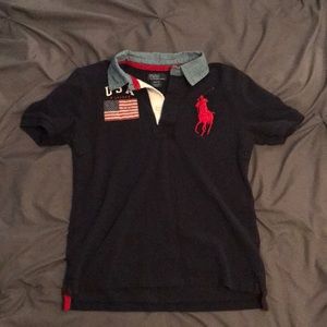 US Polo by Ralph Lauren Short Sleeves Collar Shirt